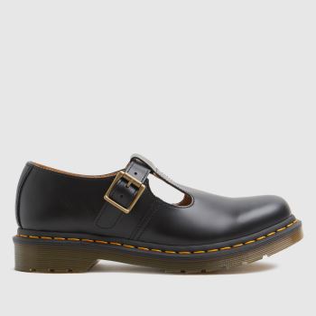 Dr Martens Black Polley Womens Flats