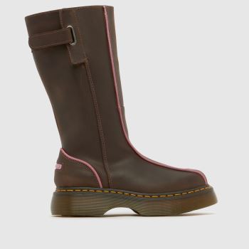 Dr Martens Brown Buzz Hi Womens Boots