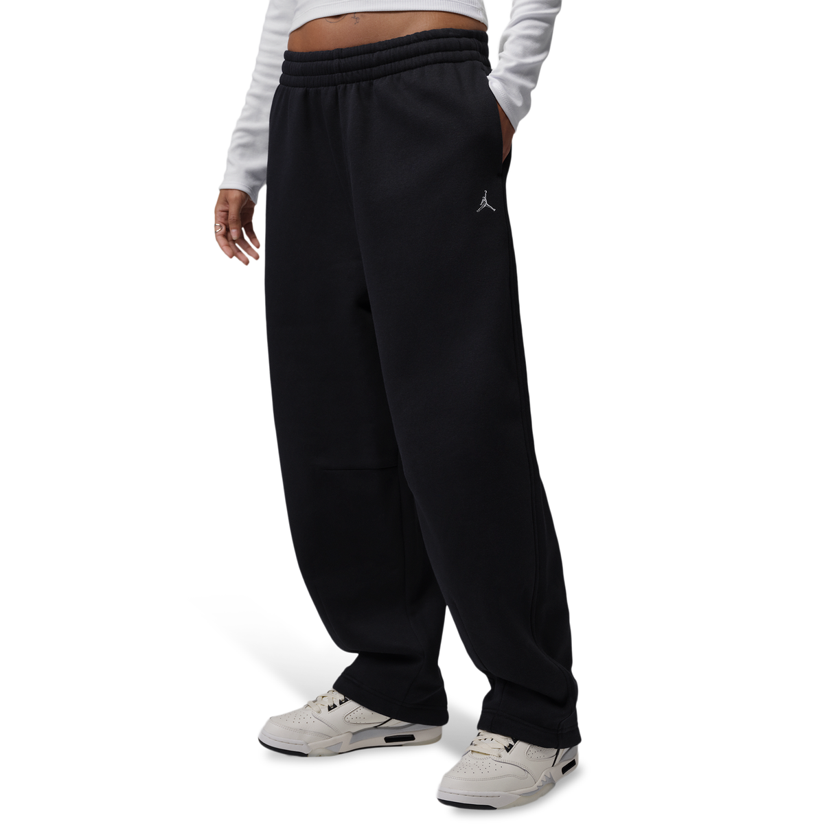 schuh Darce Leather Wide Leg Knee