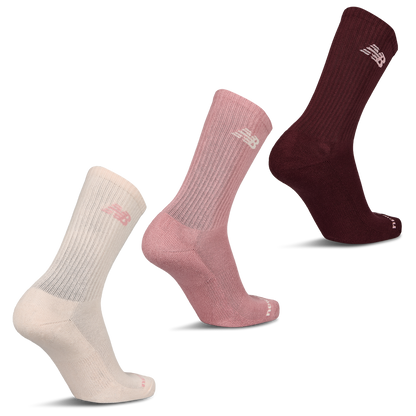 New Balance Mid Calf Embroidered Socks 6PK