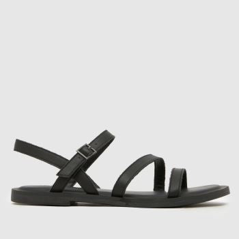 TOMS Black Kira Strappy Womens Sandals