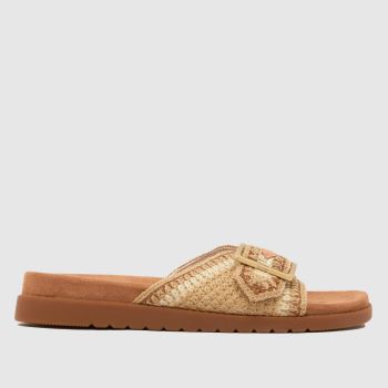 TOMS Beige Multi Marin Slide Womens Sandals