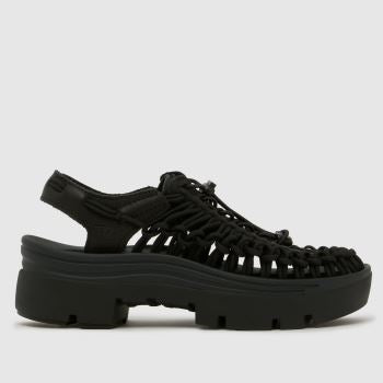 KEEN Black Uneek PLT Womens Sandals