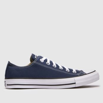 Converse Navy & White All Star Ox Womens Trainers