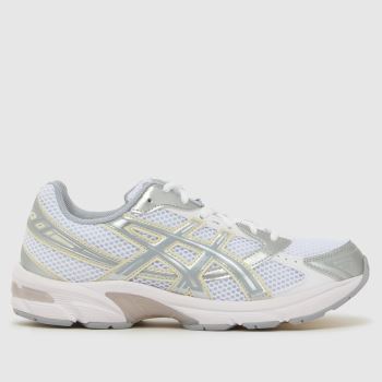 ASICS White & grey GEL-1130 Womens Trainers