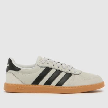 adidas Grey & Black Breaknet Sleek Womens Trainers