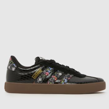 adidas Black Multi VL Court 3.0 Womens Trainers