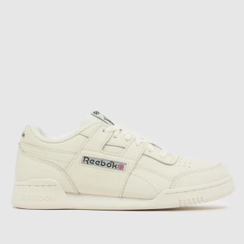 Reebok White Workout Plus Womens Trainers