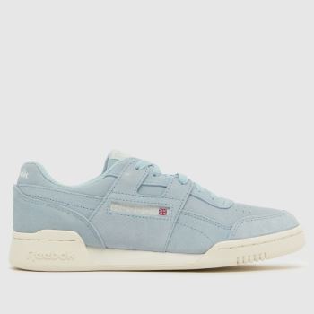 Reebok Pale Blue Workout Plus Womens Trainers