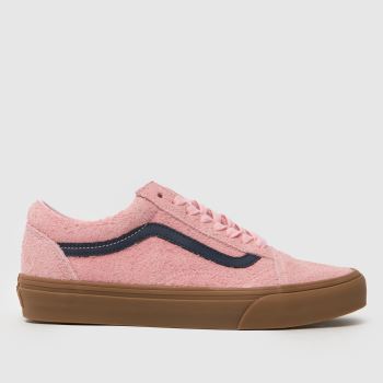 Vans Pink Multi Old Skool Womens Trainers