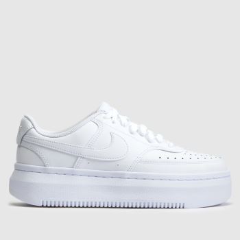 Nike White Court Vision Alta Womens Trainers