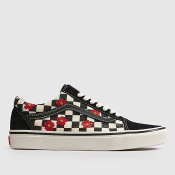 Vans Black Multi Old Skool Womens Trainers