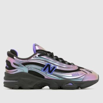 New Balance Black & Purple 1000 Womens Trainers