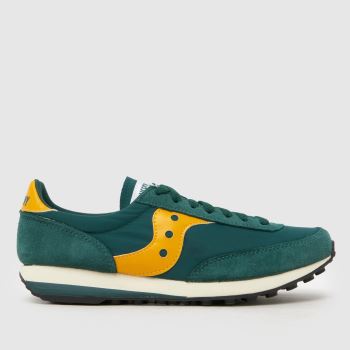 Saucony Green Multi Trainer 80 Womens Trainers