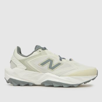 New Balance White & grey Tektrel Womens Trainers
