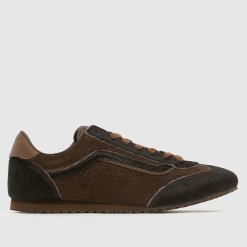 Vans Brown Super Lowpro Womens Trainers