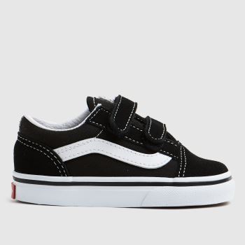 Vans Black & White Old Skool V Toddler