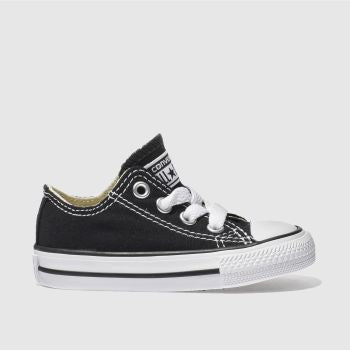 Converse Black All Star Lo Toddler