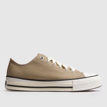Converse Beige Chuck Taylor Throwback Lo Youth