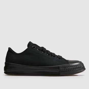 Converse Black Chuck Taylor Throwback Lo Youth