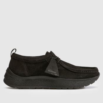 Clarks Originals Black Tawyer Walla Mens Shoes