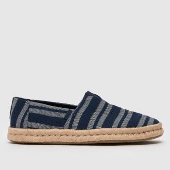 TOMS Navy Alpargata Rope 2.0 Mens Shoes