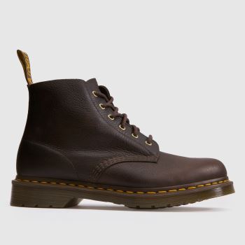 Dr Martens Dark Brown 101 Mens Boots