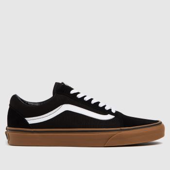 Vans Black & Brown Old Skool Mens Trainers