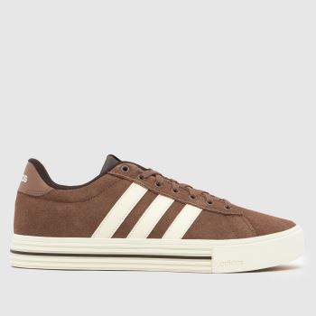 adidas Brown Multi Daily 4.0 Mens Trainers
