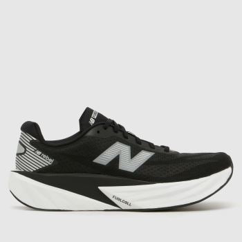 New Balance Black & White Fuelcell Rebel V5 Mens Trainers