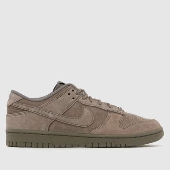 Nike Grey Dunk Low Mens Trainers