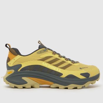Merrell Grey Multi Moab Speed 2 Gore-Tex Mens Trainers