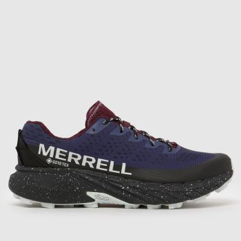 Merrell Navy Multi Agility Peak 5 Gore-Tex Mens Trainers