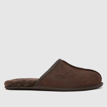 UGG Dusted Cocoa Scuff Distressed Mens Slippers