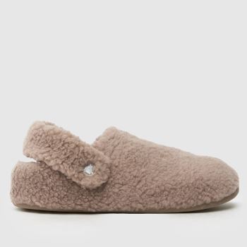 Crocs Beige Classic Cozzzy Mens Slippers