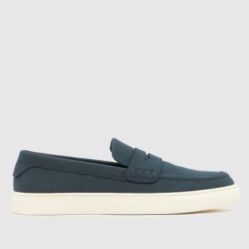 schuh Navy Loudest White Sole Loafer Boys Junior