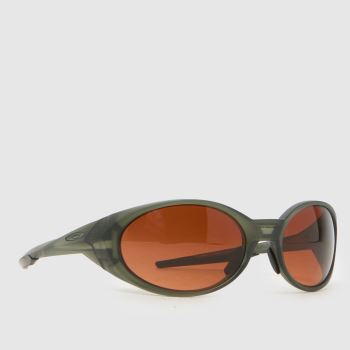 Oakley Dark Brown Eye Jacket Redux Oval Sunglass Sunglasses