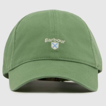 Barbour Light Green Cascade Cap Caps and Hats