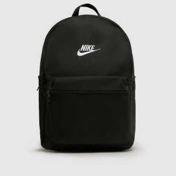Nike Black & White Heritage 2.0 Backpack Bags