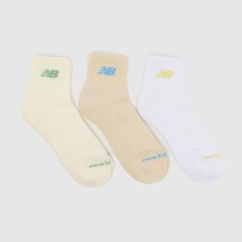 New Balance Multi Everyday Ankle Socks 3 Pack Socks