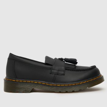 Dr Martens Black Adrian Girls Junior
