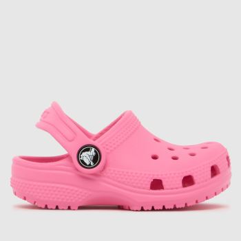 Crocs Pale Pink Classic Clog Girls Toddler