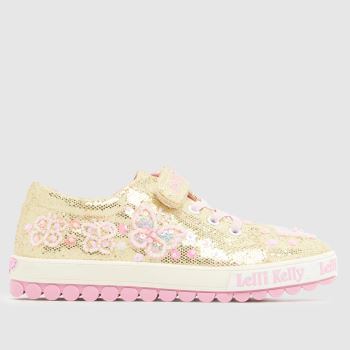 Lelli Kelly Gold Emerald Strap Girls Junior