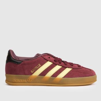 adidas Burgundy Gazelle Indoor Girls Youth