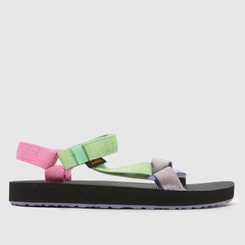 Teva Pink Multi Original Universal Girls Youth