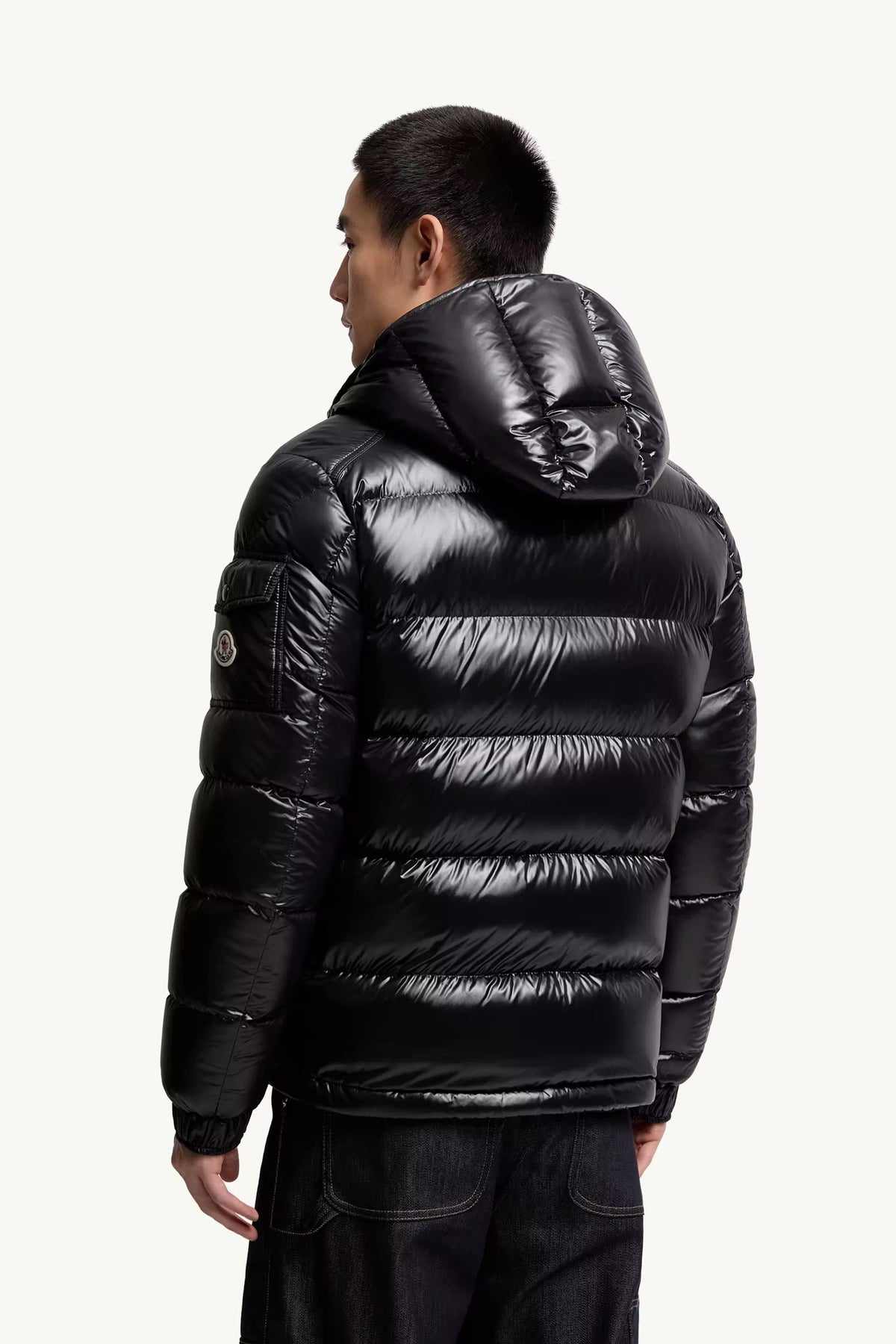 Moncler Maya Hooded Short Down Jacket